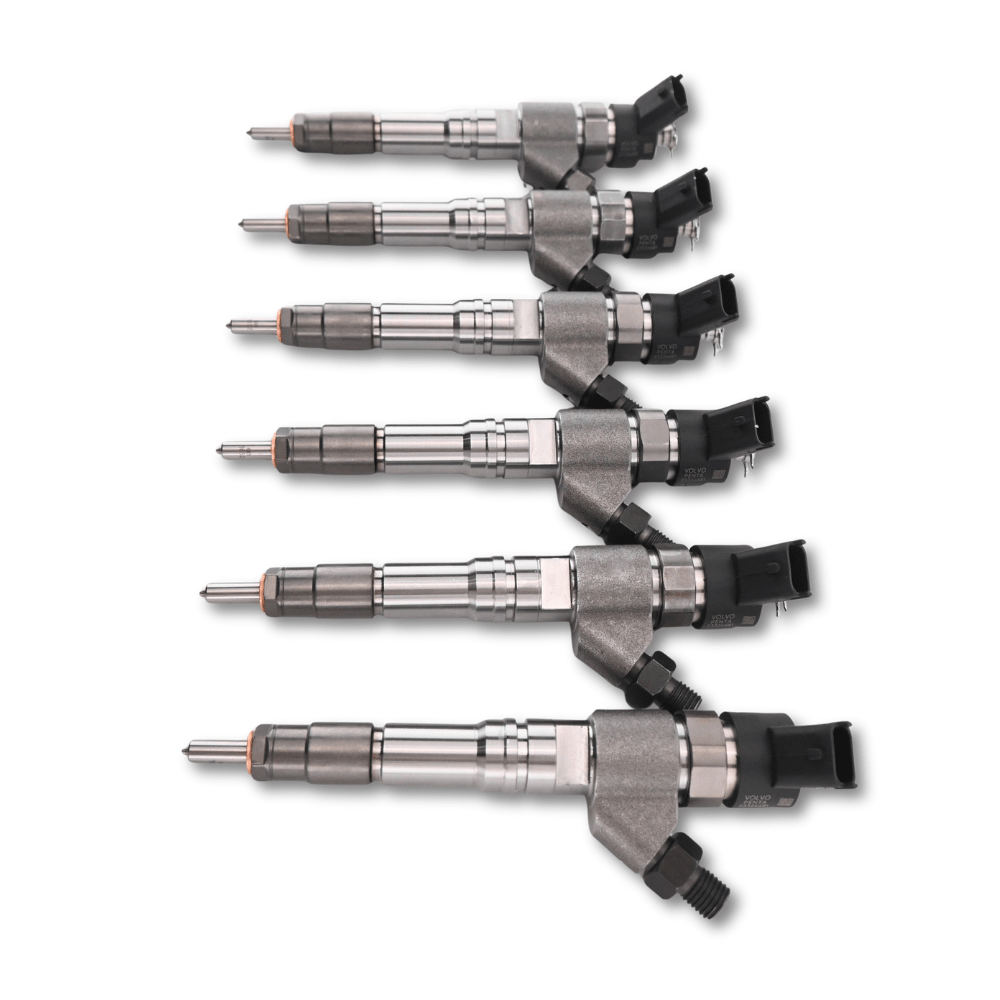 6 Pcs Fuel Injector 23324681 0445120551 for Volvo Penta Marine Engine D4-180 D4-260 D4-300 D6-310 D6-370 D6-435 - Fuel Parts Depot