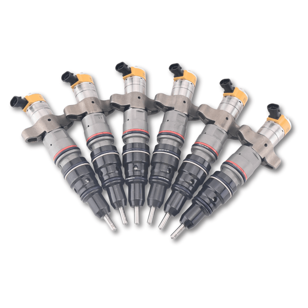 6 Pcs Fuel Injector 235-2888 2352888 10R-7224 10R7224 Fit for Caterpillar CAT Engine C-9 Excavator E330C 330C 330CL 330CMH - Fuel Parts Depot