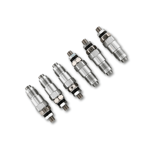 6 Pcs Fuel Injector 23600-68020 for Toyota Engine 2H Land Cruiser HJ60 HJ75 - Fuel Parts Depot