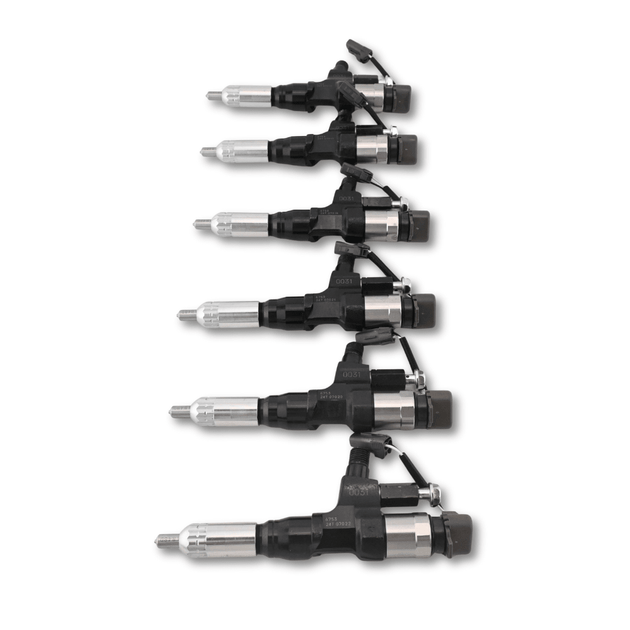 6 Pcs Fuel Injector 23670-E0030 Fit for Hino Engine J08E Truck 500 Series - Fuel Parts Depot