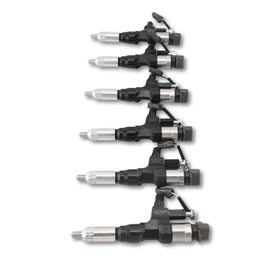 6 Pcs Fuel Injector 23670-E0030 Fit for Hino Engine J08E Truck 500 Series - Fuel Parts Depot