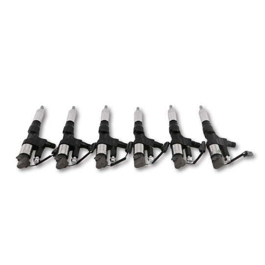 6 Pcs Fuel Injector 23670-E0030 Fit for Hino Engine J08E Truck 500 Series - Fuel Parts Depot