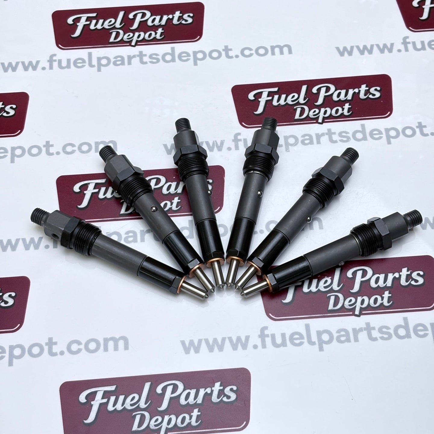 6 Pcs Fuel Injector 2645A043 152 - 3935 fits Perkins 1004 - 40 fits Caterpillar 3054 JCB 2CX - Fuel Parts Depot