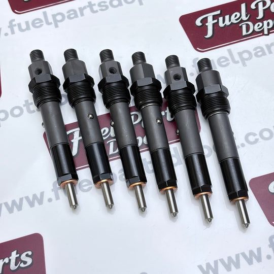 6 Pcs Fuel Injector 2645A043 152 - 3935 fits Perkins 1004 - 40 fits Caterpillar 3054 JCB 2CX - Fuel Parts Depot