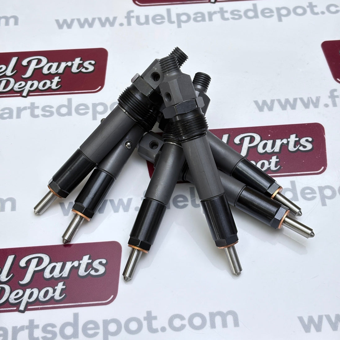 6 Pcs Fuel Injector 2645A043 152 - 3935 fits Perkins 1004 - 40 fits Caterpillar 3054 JCB 2CX - Fuel Parts Depot