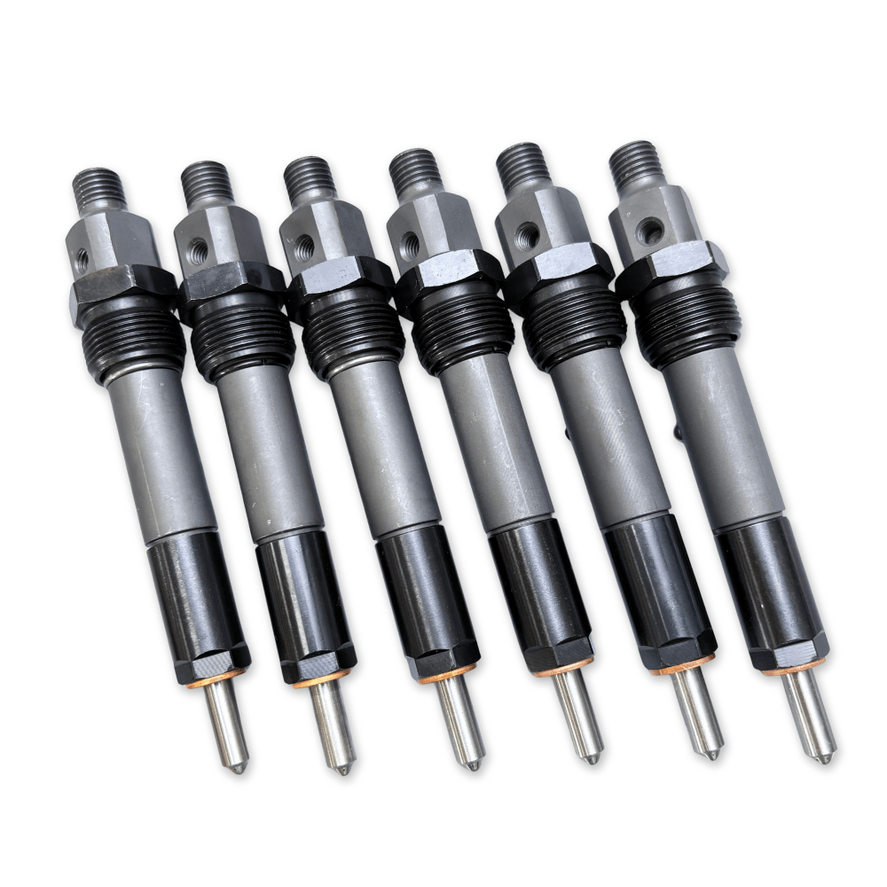 6 Pcs Fuel Injector 2645A043 152 - 3935 fits Perkins 1004 - 40 fits Caterpillar 3054 JCB 2CX - Fuel Parts Depot