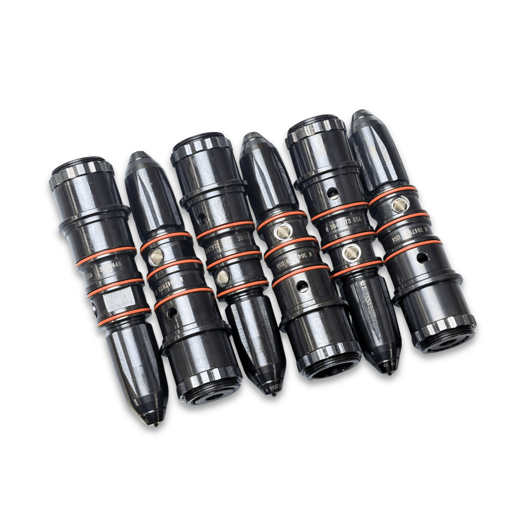 6 Pcs Fuel Injector 3030445 3060594 Fit for Cummins Engine NTC N855 NT855 NTA855 - Fuel Parts Depot