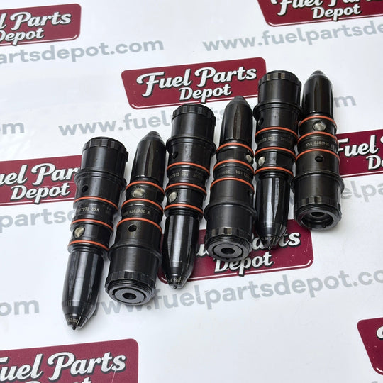 6 Pcs Fuel Injector 3030445 3060594 Fit for Cummins Engine NTC N855 NT855 NTA855 - Fuel Parts Depot