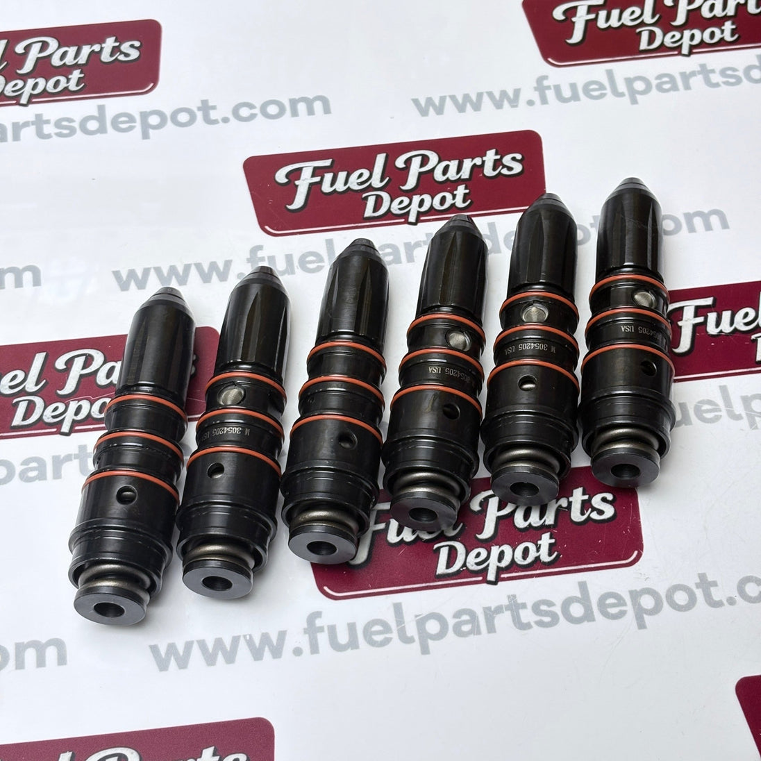 6 Pcs Fuel Injector 3054205 Fit for Cummins Engine NTC NH N855 NTA855 - Fuel Parts Depot