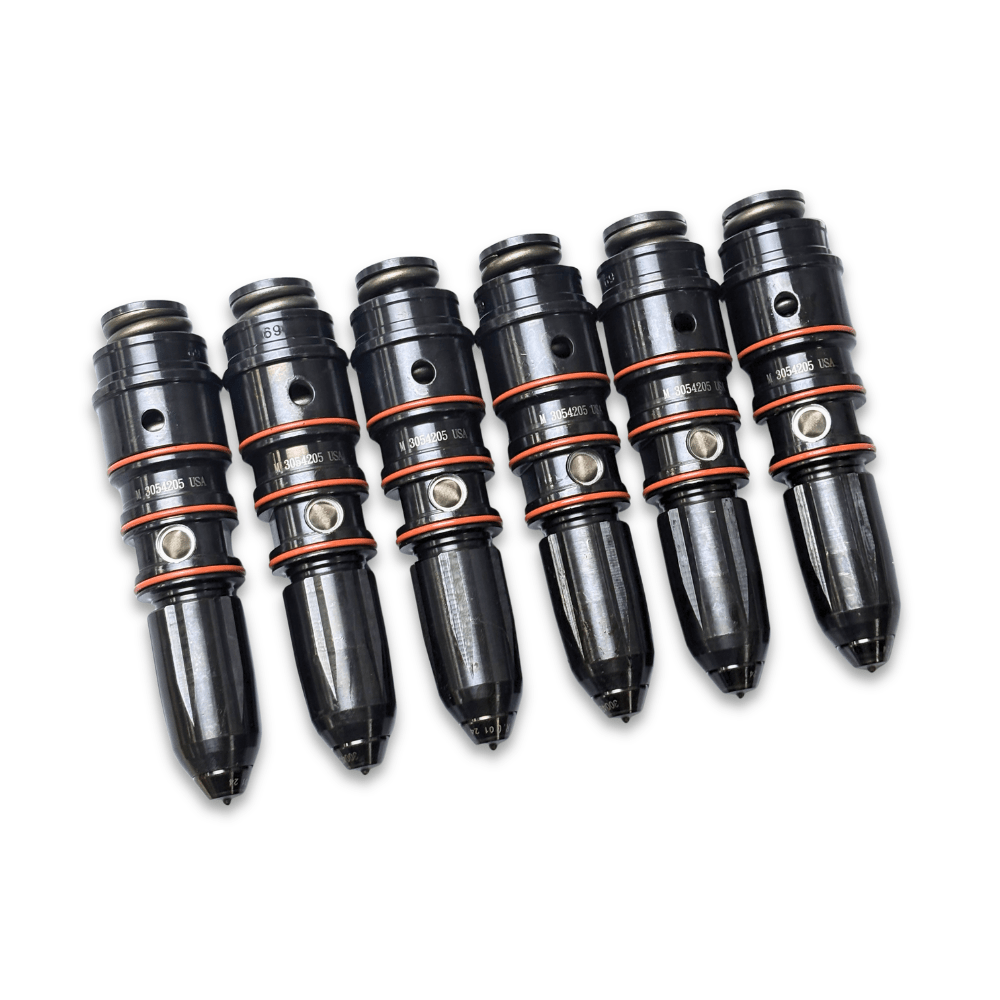 6 Pcs Fuel Injector 3054205 Fit for Cummins Engine NTC NH N855 NTA855 - Fuel Parts Depot