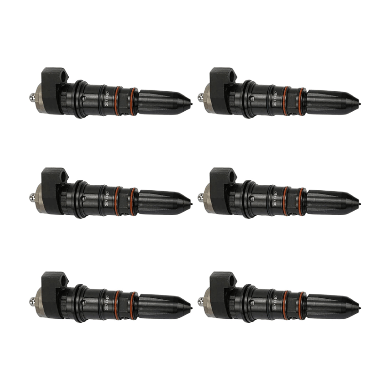 6 Pcs Fuel Injector 3071497 For Cummins N855 NT855 N14 Engine - Fuel Parts Depot