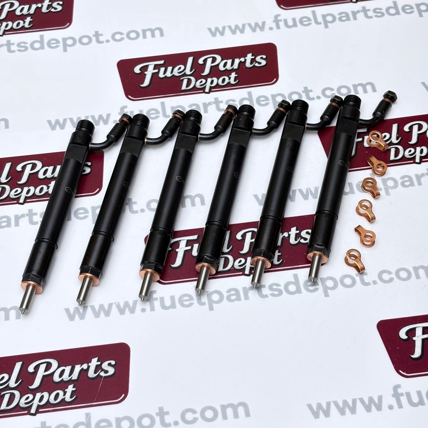6 Pcs Fuel Injector 3802485 fit for Cummins Engine 6CT 6CT8.3 ISC QSC - Fuel Parts Depot