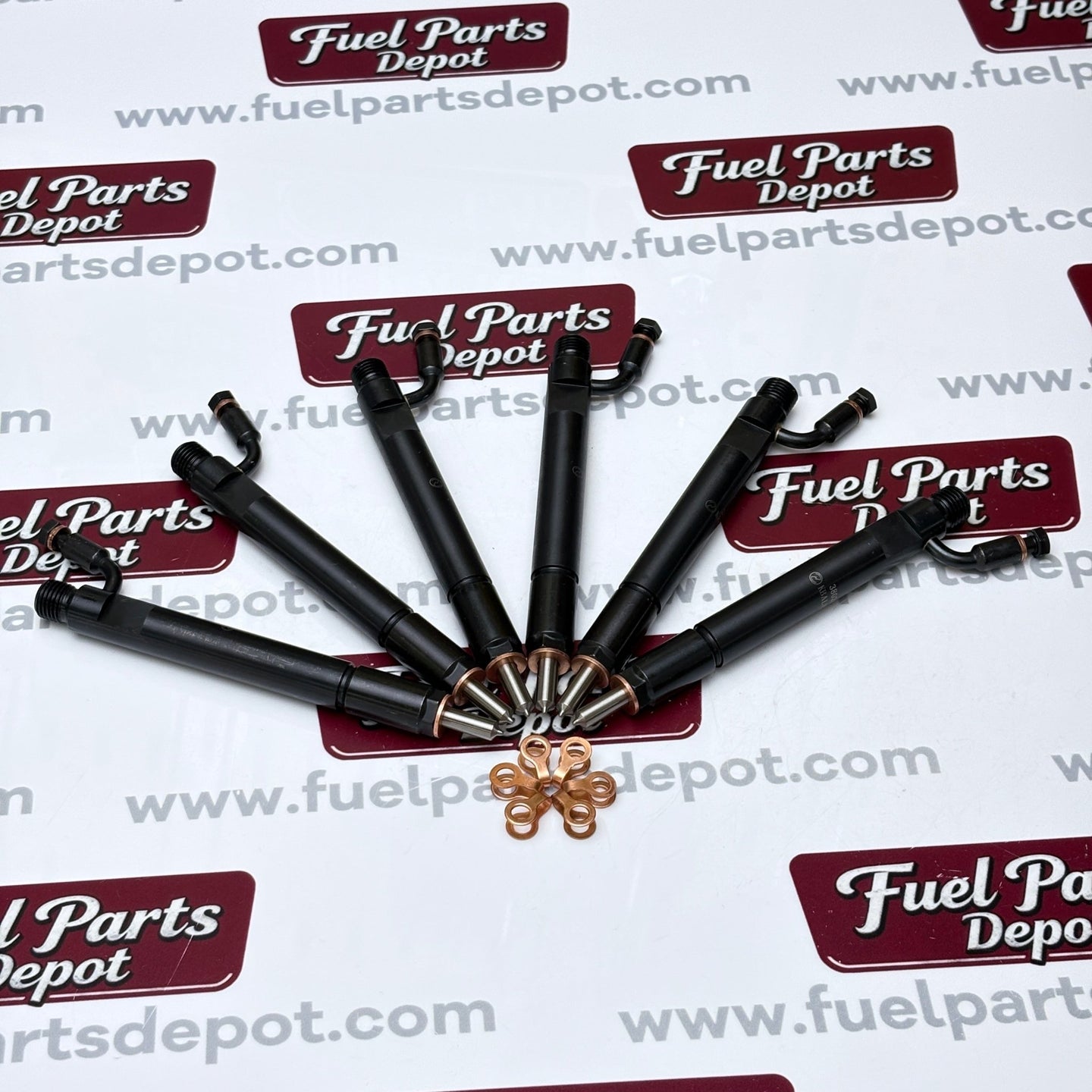 6 Pcs Fuel Injector 3802485 fit for Cummins Engine 6CT 6CT8.3 ISC QSC - Fuel Parts Depot
