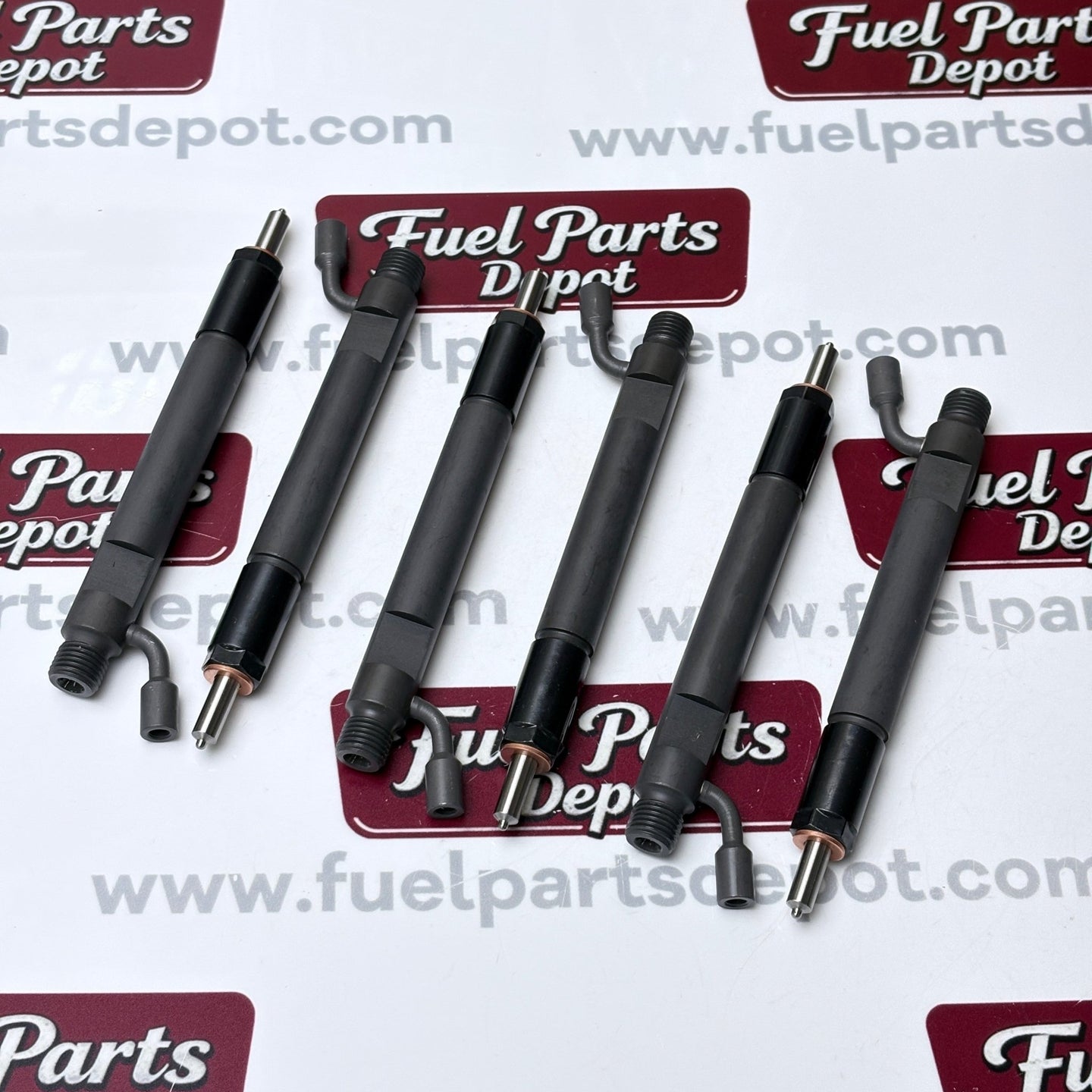 6 Pcs Fuel Injector 3802755 J930525 Fit for Cummins 8.3L Fits CASE 6831T 6831TA Engine - Fuel Parts Depot