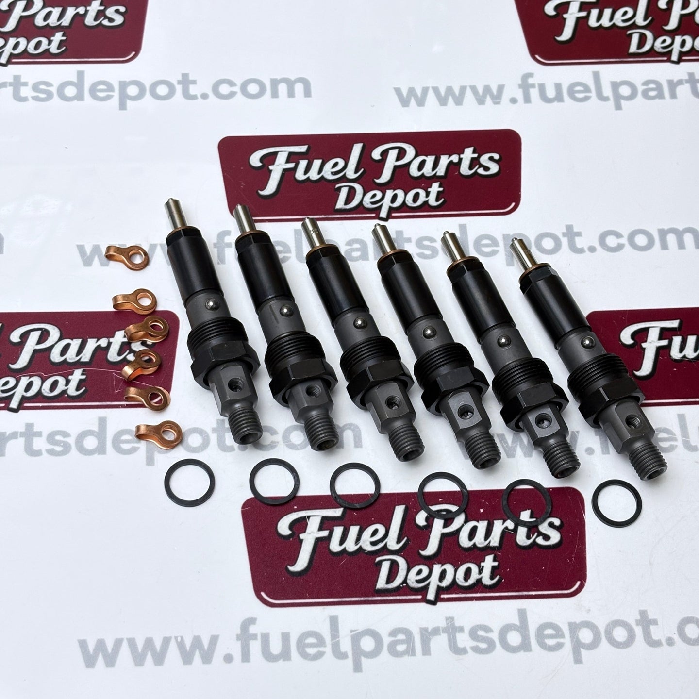 6 Pcs Fuel Injector 3897596 3967597 0432131753 Fit for Cummins Engine 6BTA 5.9L - Fuel Parts Depot