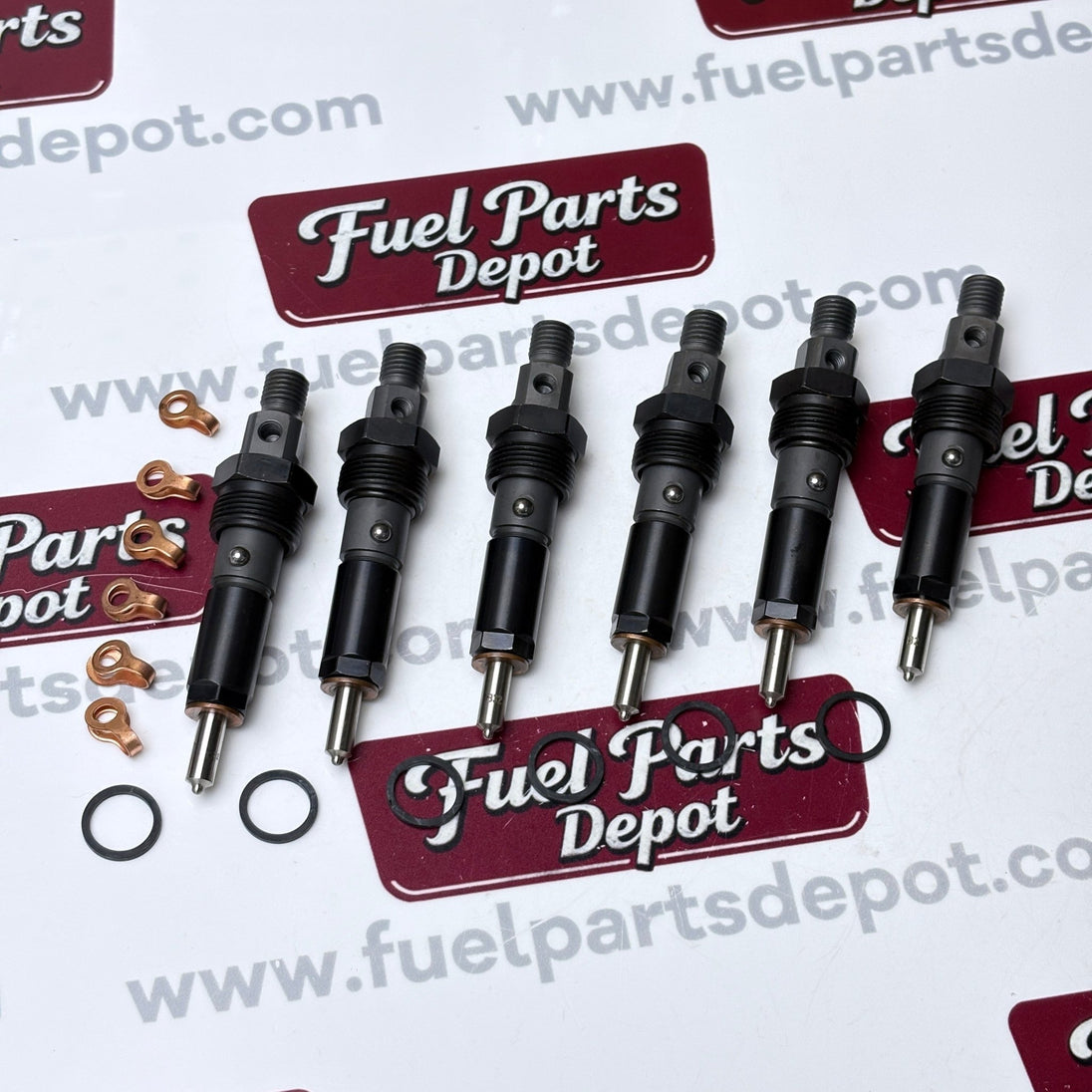6 Pcs Fuel Injector 3897596 3967597 0432131753 Fit for Cummins Engine 6BTA 5.9L - Fuel Parts Depot