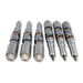 6 Pcs Fuel Injector 460-8213 20R-5077 Fit for Caterpillar CAT Engine C9 C9.3 Wheel Loader 966L 966M 972L 972M - Fuel Parts Depot