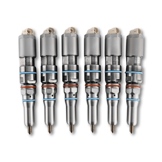 6 Pcs Fuel Injector 460-8213 20R-5077 Fit for Caterpillar CAT Engine C9 C9.3 Wheel Loader 966L 966M 972L 972M - Fuel Parts Depot
