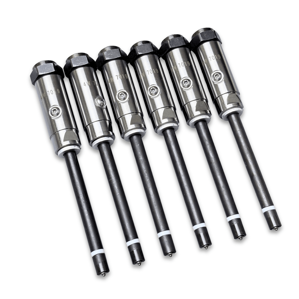 6 Pcs Fuel Injector 4W - 7019 4W7019 fit for Caterpillar CAT Engine 3408 3408B 3408C 3412 3412B 3412C Tractor D10N D9L D9N - Fuel Parts Depot
