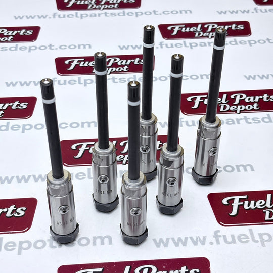 6 Pcs Fuel Injector 4W - 7019 4W7019 fit for Caterpillar CAT Engine 3408 3408B 3408C 3412 3412B 3412C Tractor D10N D9L D9N - Fuel Parts Depot