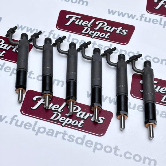 6 Pcs Fuel Injector 6207 - 11 - 3100 6202 - 13 - 3110 Fits Komatsu SA6D95L Engine PC200 - 6 PC200 - 5 D21AG - 7 D21S - 7 - Fuel Parts Depot