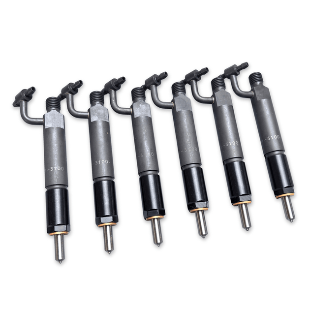 6 Pcs Fuel Injector 6207 - 11 - 3100 6202 - 13 - 3110 Fits Komatsu SA6D95L Engine PC200 - 6 PC200 - 5 D21AG - 7 D21S - 7 - Fuel Parts Depot