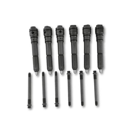 6 Pcs Fuel Injector 6211-12-3500 Fit for Komatsu Engine SA6D140E-2A-7 - Fuel Parts Depot
