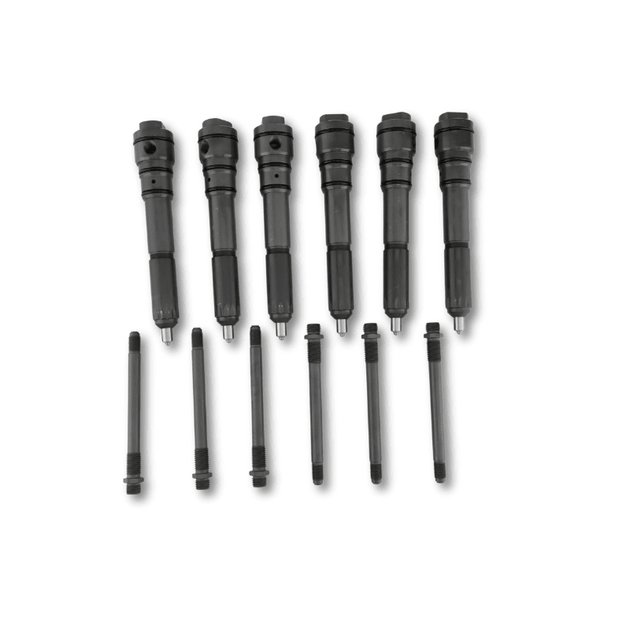 6 Pcs Fuel Injector 6211-12-3500 Fit for Komatsu Engine SA6D140E-2A-7 - Fuel Parts Depot