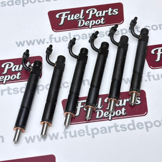 6 Pcs Fuel Injector 687372C91 749945C91 fit for Case 1660 1670 1680 1822 1844 D - 414 D - 436 D - 466 DT466 - Fuel Parts Depot