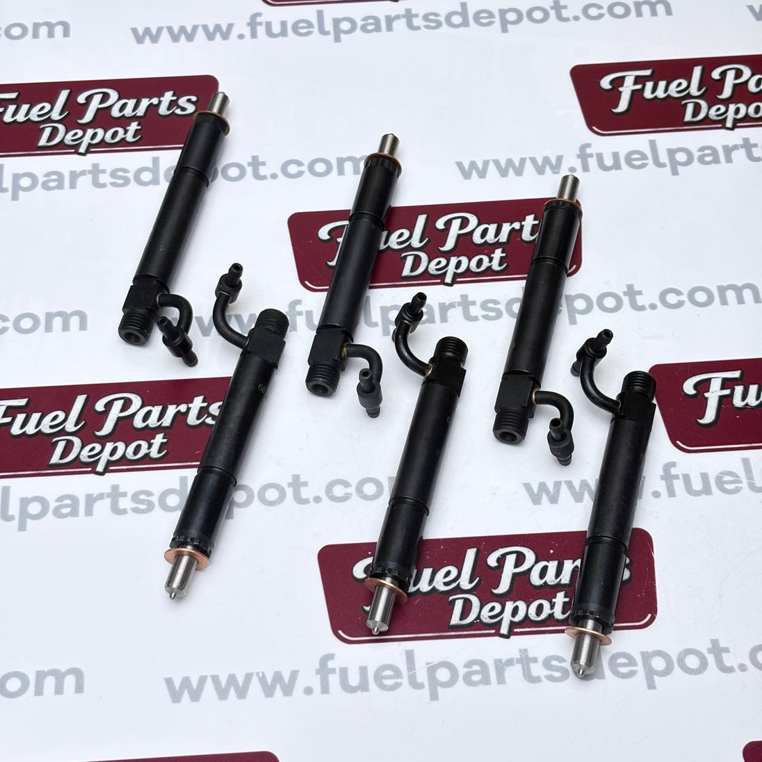 6 Pcs Fuel Injector 687372C91 749945C91 fit for Case 1660 1670 1680 1822 1844 D - 414 D - 436 D - 466 DT466 - Fuel Parts Depot