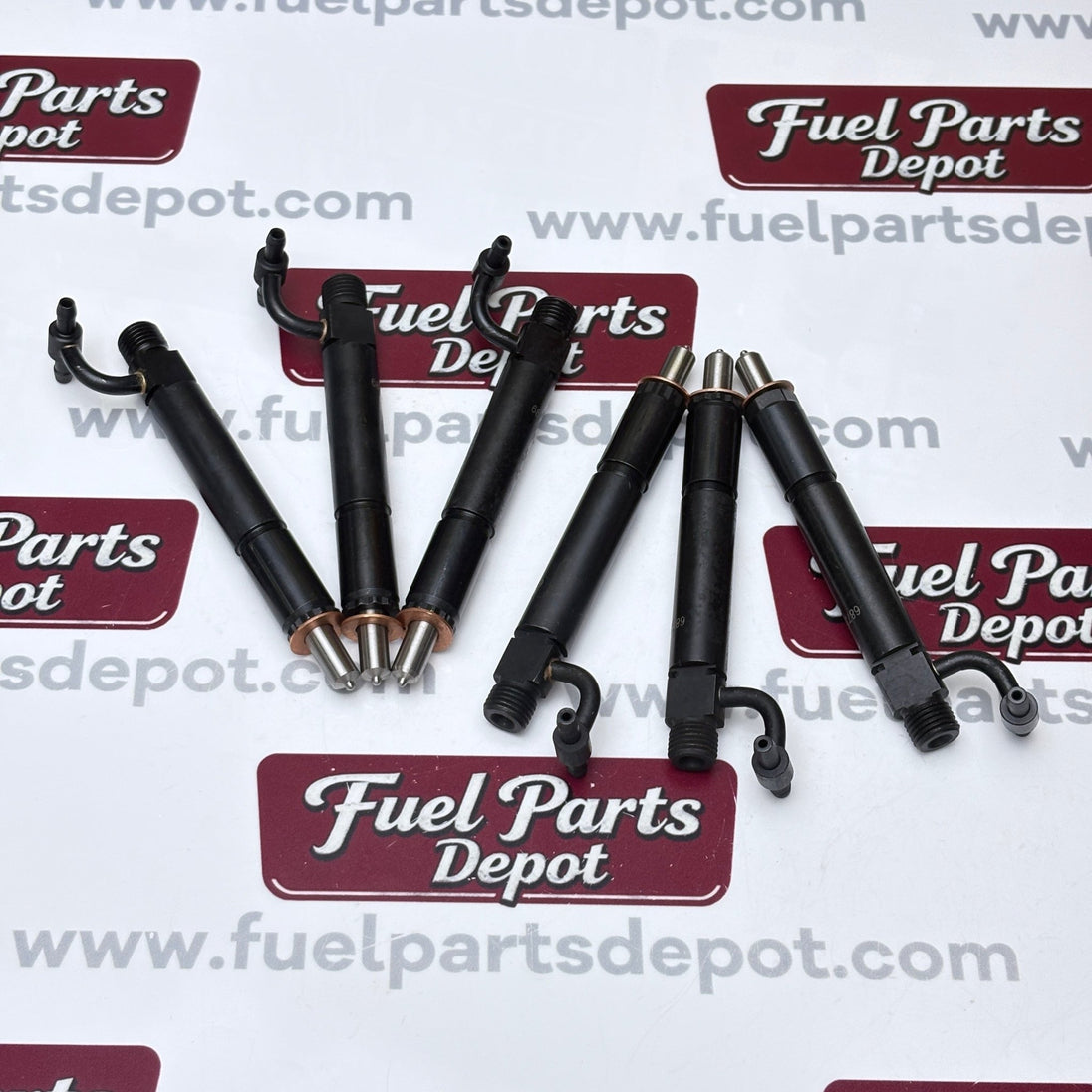 6 Pcs Fuel Injector 687372C91 749945C91 fit for Case 1660 1670 1680 1822 1844 D - 414 D - 436 D - 466 DT466 - Fuel Parts Depot