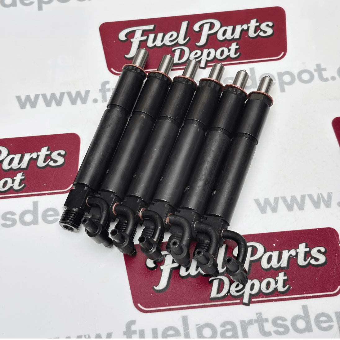 6 Pcs Fuel Injector 687372C91 749945C91 fit for Case 1660 1670 1680 1822 1844 D - 414 D - 436 D - 466 DT466 - Fuel Parts Depot