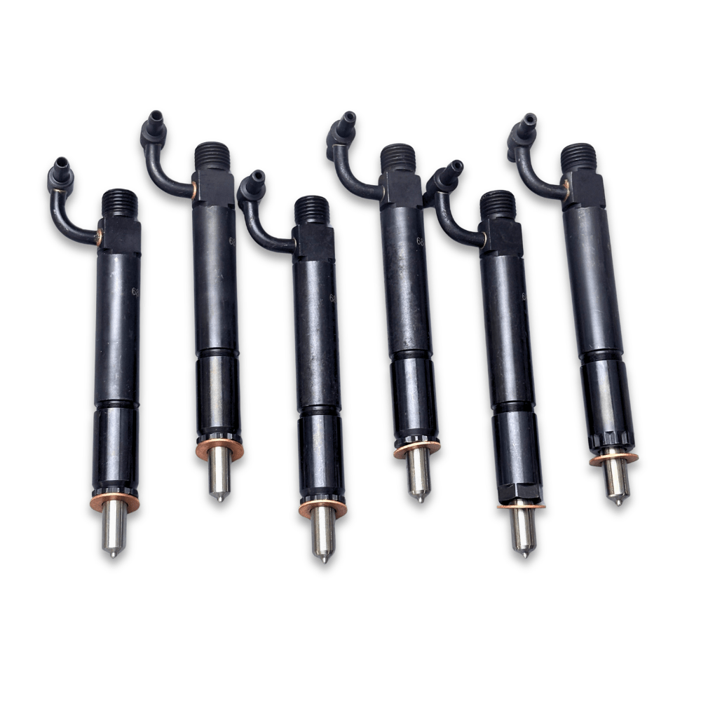6 Pcs Fuel Injector 687372C91 749945C91 fit for Case 1660 1670 1680 1822 1844 D - 414 D - 436 D - 466 DT466 - Fuel Parts Depot