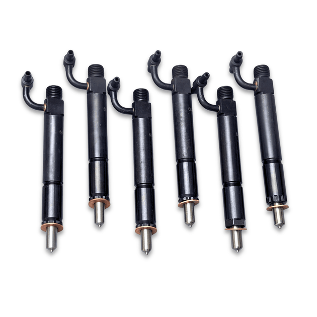 6 Pcs Fuel Injector 687372C91 749945C91 fit for Case 1660 1670 1680 1822 1844 D - 414 D - 436 D - 466 DT466 - Fuel Parts Depot
