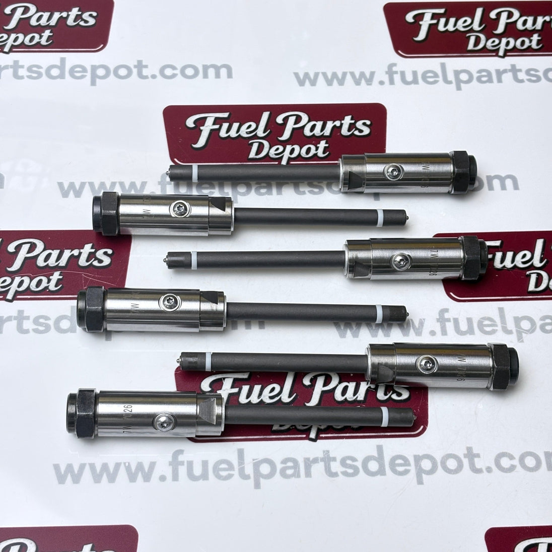 6 Pcs Fuel Injector 7W-7026 7W7026 0R-3423 0R3423 for CAT 3406B 3406C 3412 3412C Engine D9R D9 GC Tractor - Fuel Parts Depot