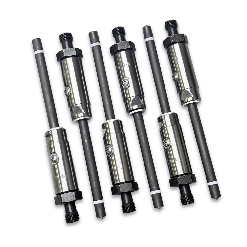 6 Pcs Fuel Injector 7W-7038 7W7038 0R-4124 0R4124 Fit for Caterpillar CAT Engine 3306 3306B Tractor D6H D6D D6R - Fuel Parts Depot