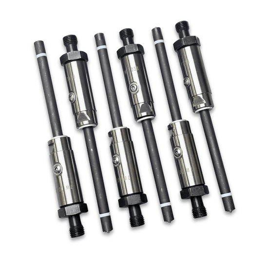 6 Pcs Fuel Injector 7W-7038 7W7038 0R-4124 0R4124 Fit for Caterpillar CAT Engine 3306 3306B Tractor D6H D6D D6R - Fuel Parts Depot
