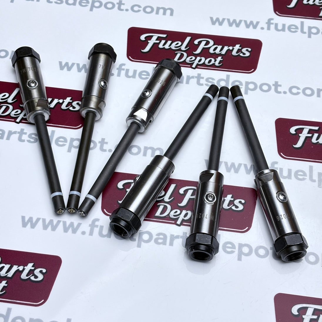 6 Pcs Fuel Injector 7W7026 0R3423 for Caterpillar Engine 3406B 3412C 3408E D9R SR4 - Fuel Parts Depot