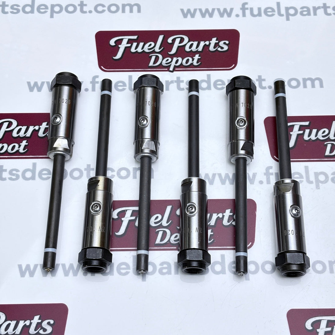 6 Pcs Fuel Injector 7W7026 0R3423 for Caterpillar Engine 3406B 3412C 3408E D9R SR4 - Fuel Parts Depot