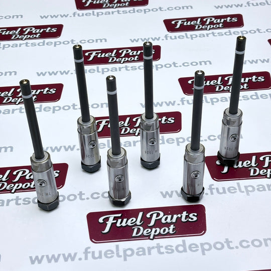 6 Pcs Fuel Injector 7W7026 0R3423 for Caterpillar Engine 3406B 3412C 3408E D9R SR4 - Fuel Parts Depot