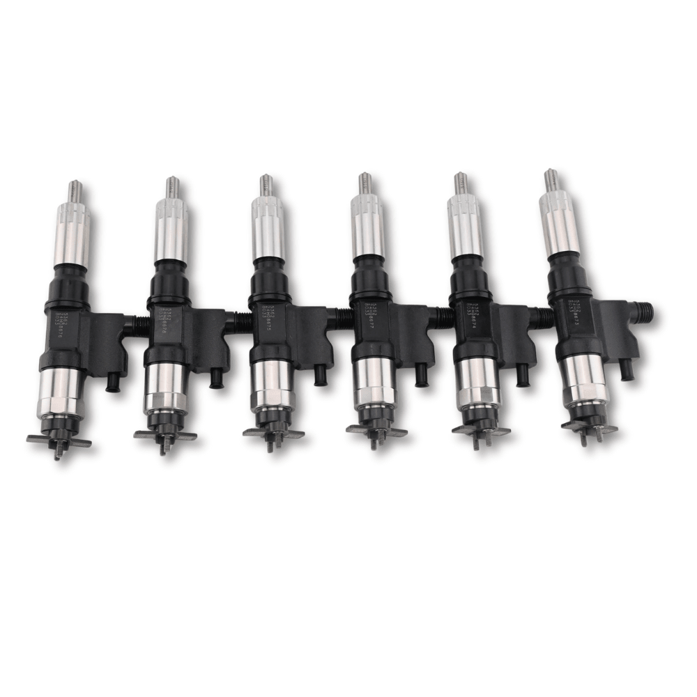 6 Pcs Fuel Injector 8-97602803-4 095000-5360 AP53904 for Isuzu Engine 6HK1 Truck FTR FVR FXR T6500 T7500 T8500 - Fuel Parts Depot