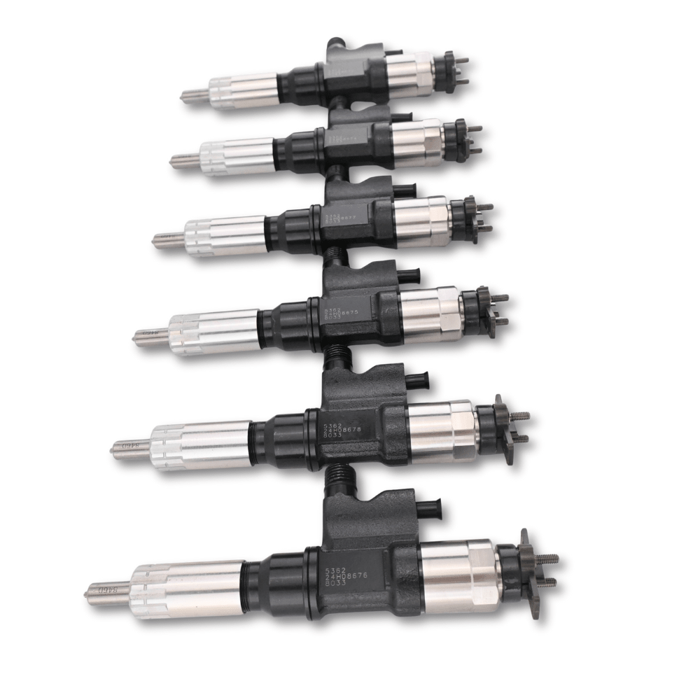 6 Pcs Fuel Injector 8-97602803-4 095000-5360 AP53904 for Isuzu Engine 6HK1 Truck FTR FVR FXR T6500 T7500 T8500 - Fuel Parts Depot
