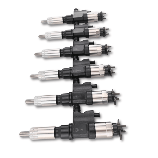 6 Pcs Fuel Injector 8-97602803-4 095000-5360 AP53904 for Isuzu Engine 6HK1 Truck FTR FVR FXR T6500 T7500 T8500 - Fuel Parts Depot