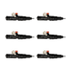 6 Pcs Fuel Injector 85153229 Compatible with Volvo D13 D13K Engine - Fuel Parts Depot