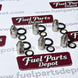 6 Pcs Fuel Injector Nozzle 7S-9891 8N-4694 Set of 6 for CAT 3306 3406 3408 3412 Excavator Dozer Loader Grader - Fuel Parts Depot