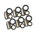 6 Pcs Fuel Injector Nozzle 7S-9891 8N-4694 Set of 6 for CAT 3306 3406 3408 3412 Excavator Dozer Loader Grader - Fuel Parts Depot