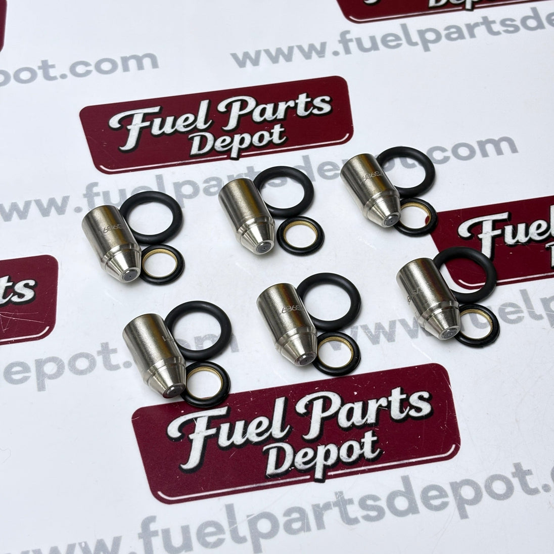 6 Pcs Fuel Injector Nozzle 7S-9891 8N-4694 Set of 6 for CAT 3306 3406 3408 3412 Excavator Dozer Loader Grader - Fuel Parts Depot