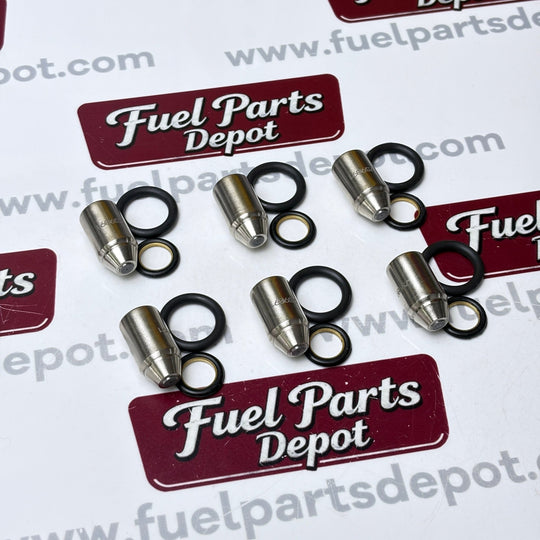 6 Pcs Fuel Injector Nozzle 7S-9891 8N-4694 Set of 6 for CAT 3306 3406 3408 3412 Excavator Dozer Loader Grader - Fuel Parts Depot