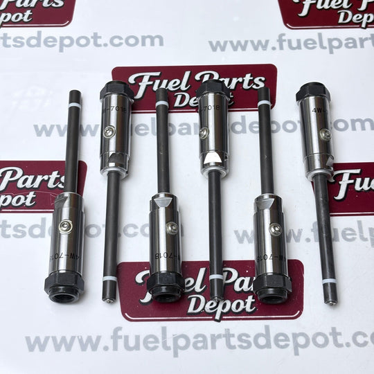 6 Pcs Fuel Injector Pencil Nozzle 4W-7018 4W7018 Fit for Caterpillar CAT 3406B 3432 3408 3408B - Fuel Parts Depot