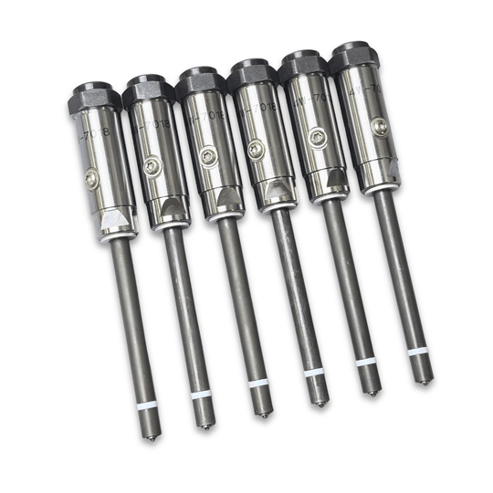 6 Pcs Fuel Injector Pencil Nozzle 4W-7018 4W7018 Fit for Caterpillar CAT 3406B 3432 3408 3408B - Fuel Parts Depot